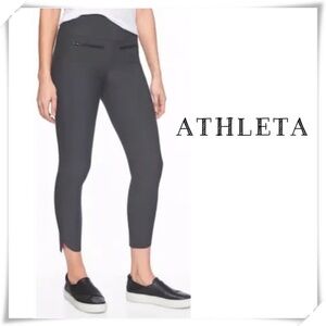 Athlete Stellar Cropped Ankle Pants Gray